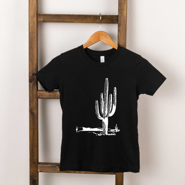 Desert Cactus Youth Short Sleeve Graphic Tee